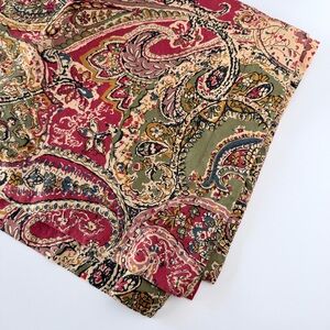 Pottery Barn Paisley Pattern Pillow Shams Set of 2